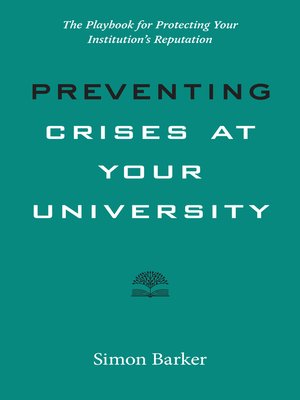 cover image of Preventing Crises at Your University